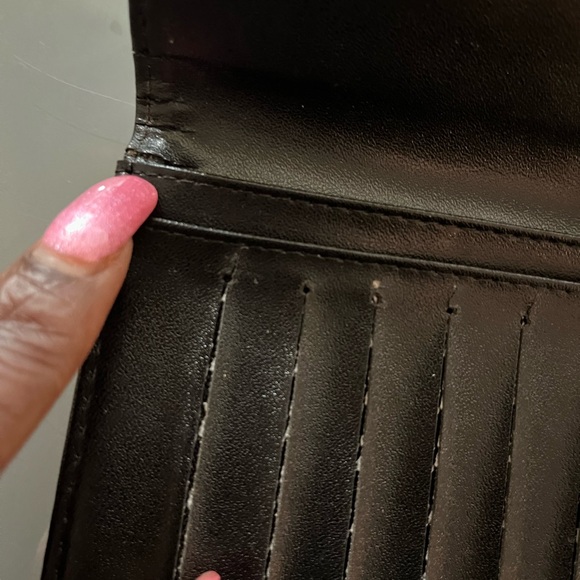 Coach Black Classic Wallet with Check Book Holder - Picture 7 of 7